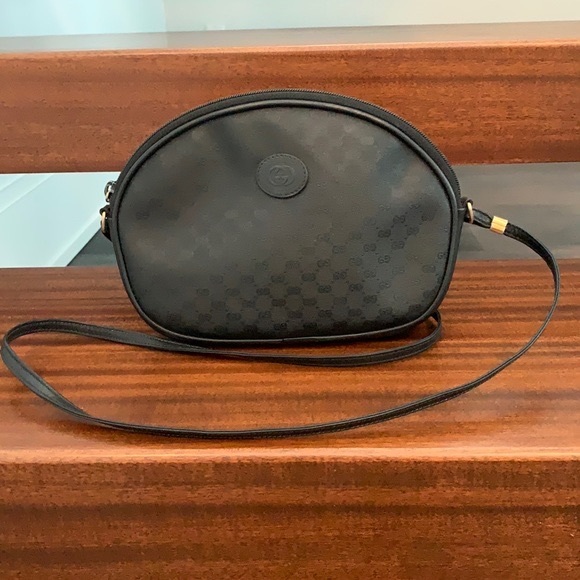 Gucci Handbags - Authentic Vintage Gucci Micro GG Leather Crossbody